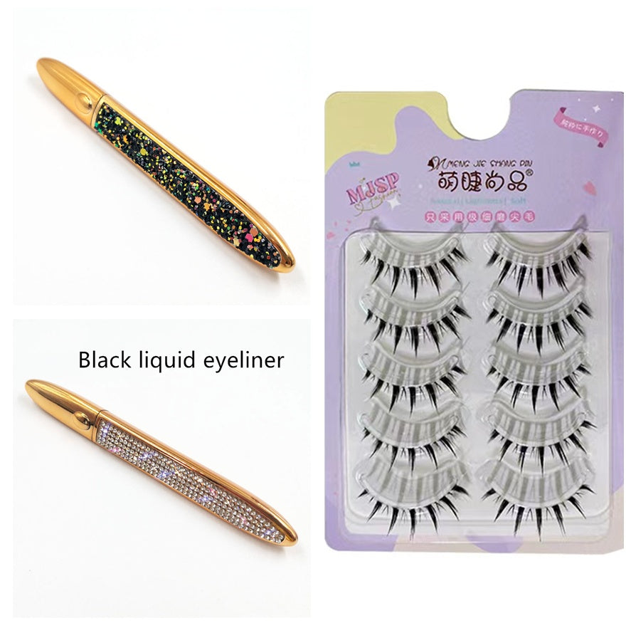 Self-Adhesive Multicolor Eyelashes