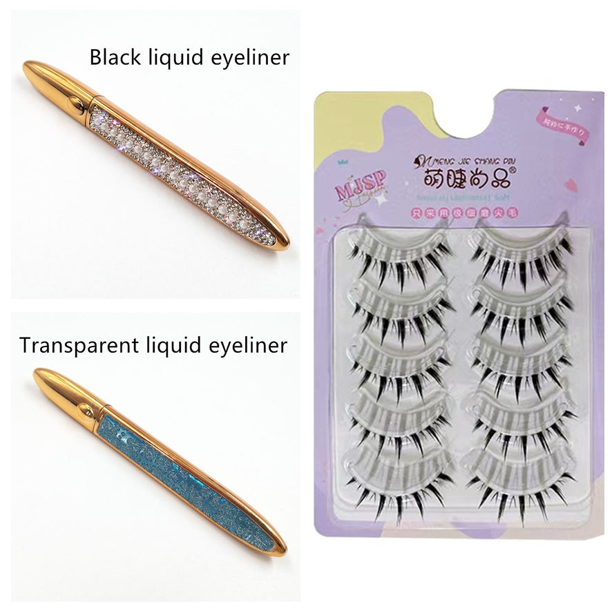 Self-Adhesive Multicolor Eyelashes