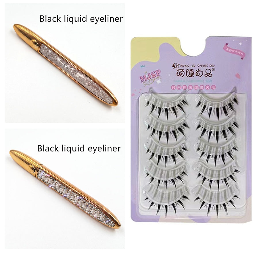 Self-Adhesive Multicolor Eyelashes