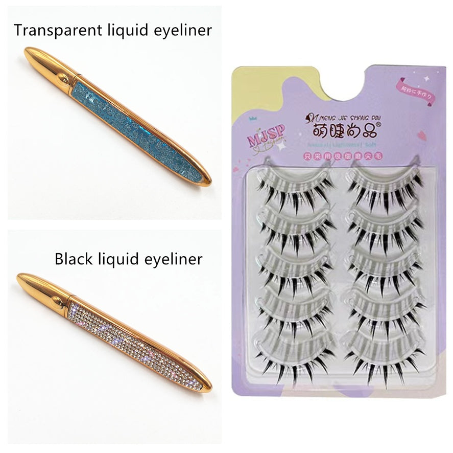 Self-Adhesive Multicolor Eyelashes