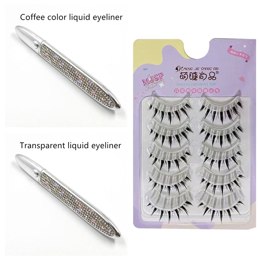 Self-Adhesive Multicolor Eyelashes