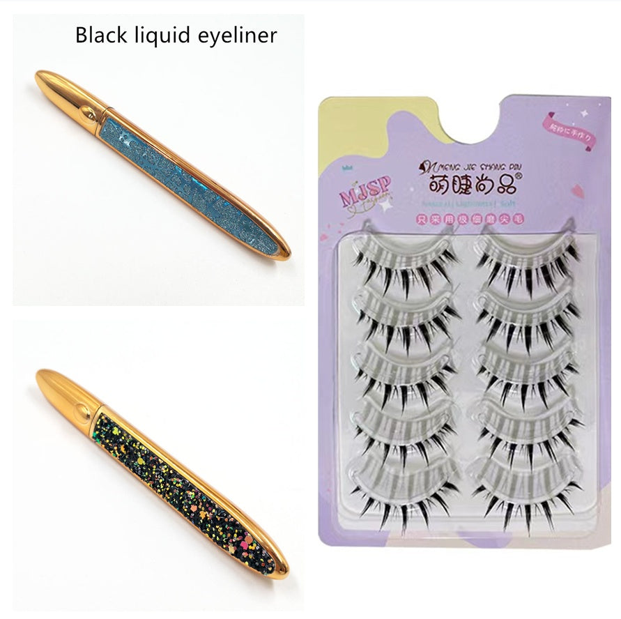 Self-Adhesive Multicolor Eyelashes